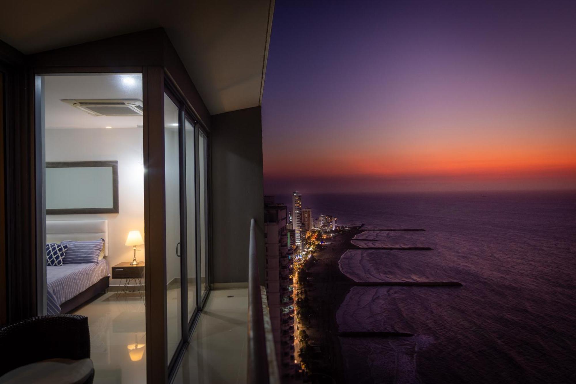 41St Fl Beach Condo In Bocagrande Cartagena Kültér fotó