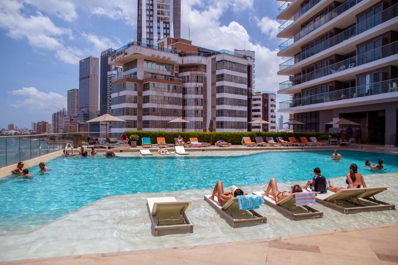 41St Fl Beach Condo In Bocagrande Cartagena Kültér fotó